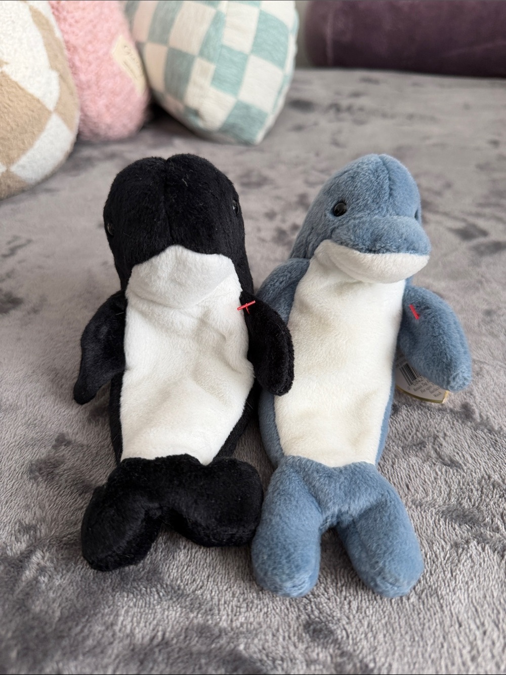 Ty Beanie Babies porpoise collection